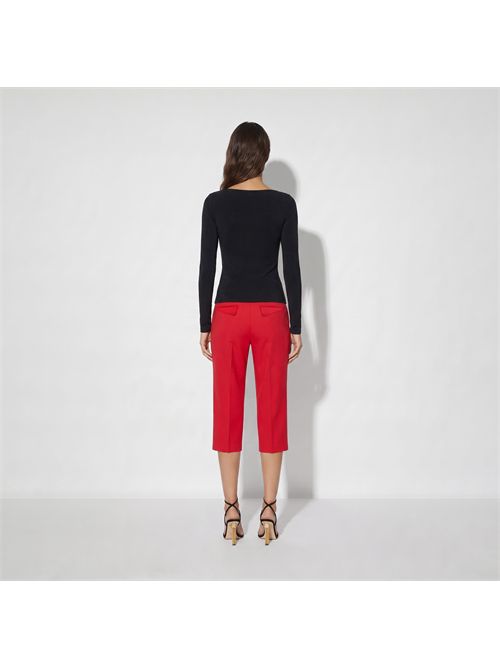 Maglia in jersey con logo gioiello ELISABETTA FRANCHI | MD00567E2/110